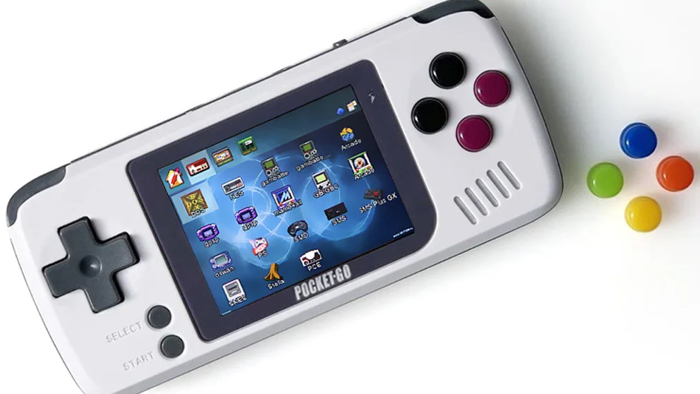 New Pocketgo 2.4 Inch Ips Screen Retro Game Console Handheld Game