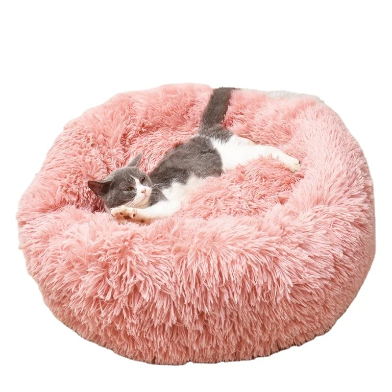 

DOKA fluffy memory foam luxury cheap sofa deep sleep donut dog bed