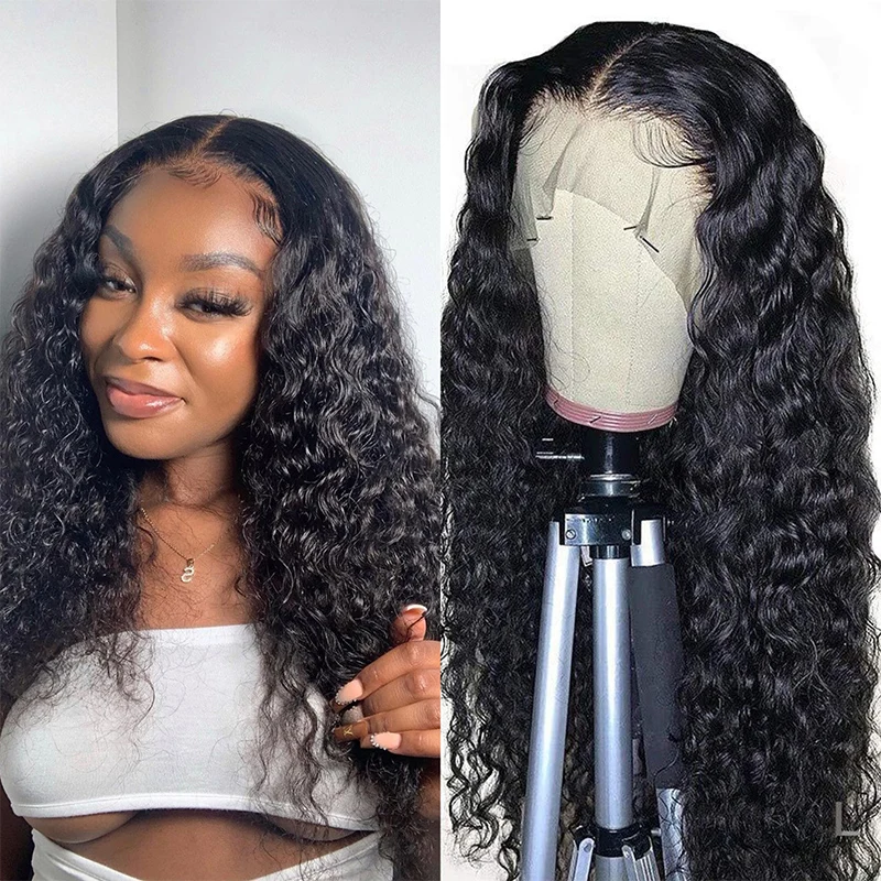 

Brazilian Hair Bundles Water Wave Wig Human Raw Cuticle Aligned Hair Extension Vendors for Black Women