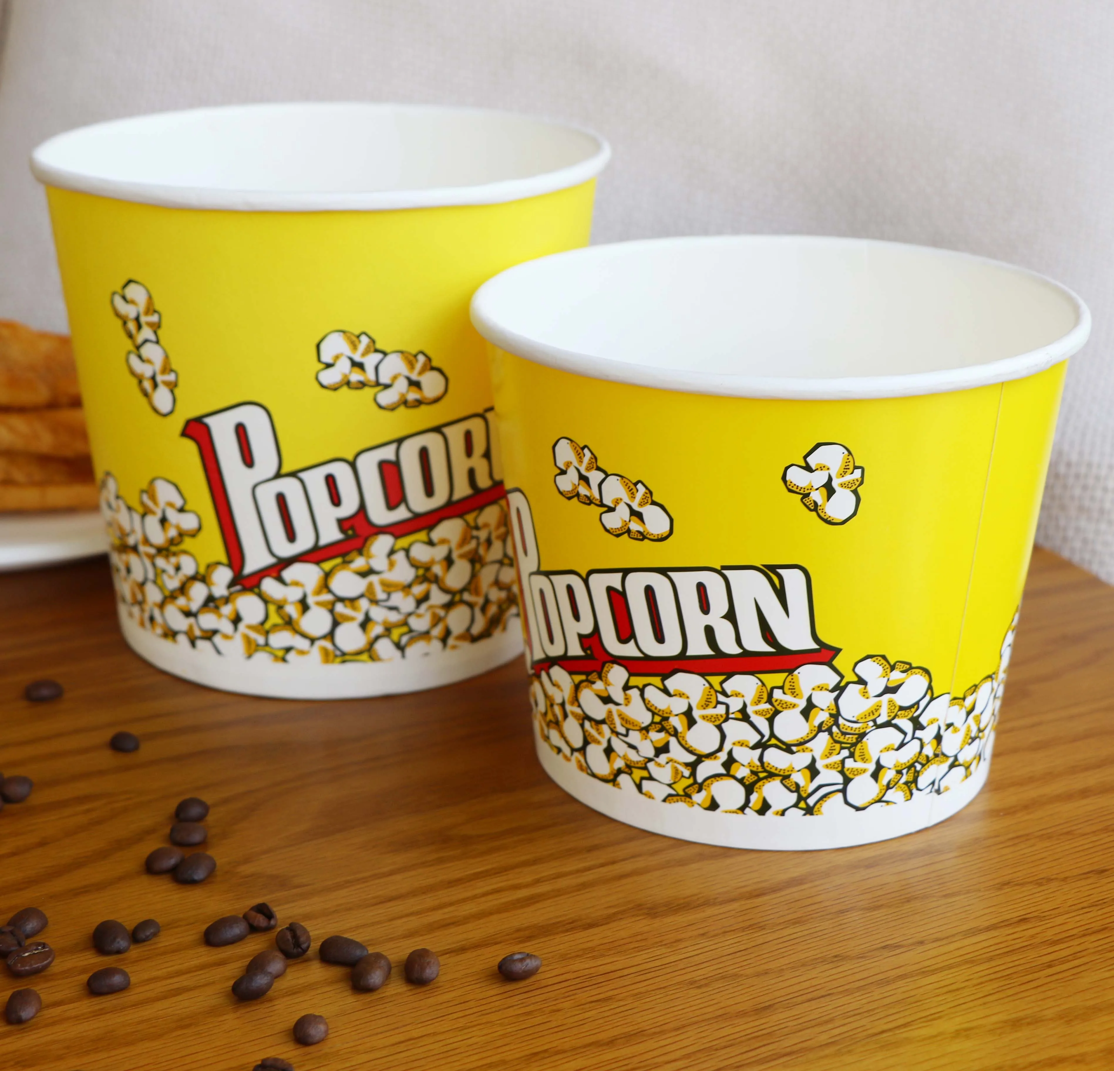 24oz/32oz/46oz/64oz/85oz/130oz/170oz Disposable Popcorn Paper Cup