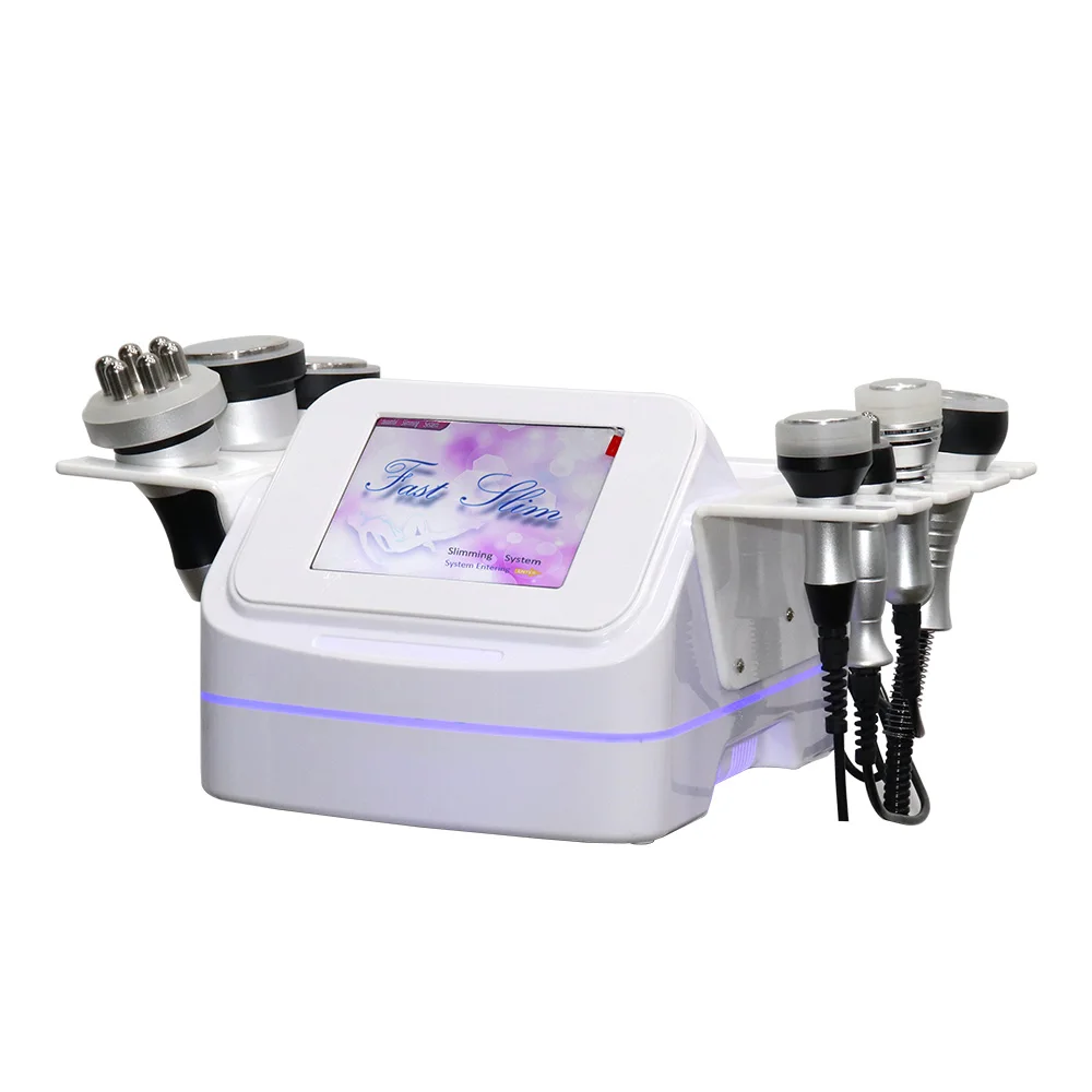 

Top sell products 2021 portable cavitation and radiofrequency 80k body cavitation machine / fat burner machine, White