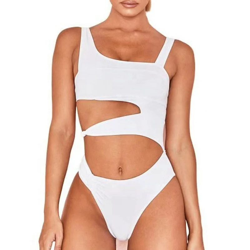

New swimsuit European and American sexy bikini Female one piece swimsuit factory wholesale Sexy costumes, Black
