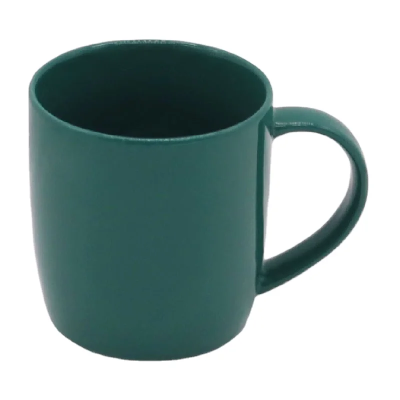 

Ceramic Mugs Wholesale for Coffee Tea Drinking, Black/Red/Green Colors with Customized Logo, Red/green/black