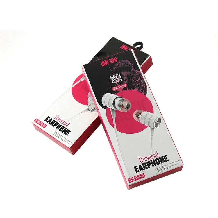 

Low Price Earpiece Wired Stereo Earphones For Indian Market, Black and white