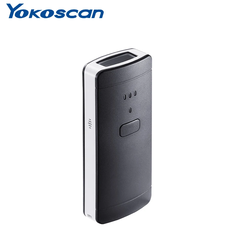 

2D QR 1D wireless Bluetooth pocket mini barcode scanner YK-P2000 for POS Inventory barcode verify