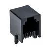 Way through hole right angle female modular socket UTP 6P6C RJ11 connector