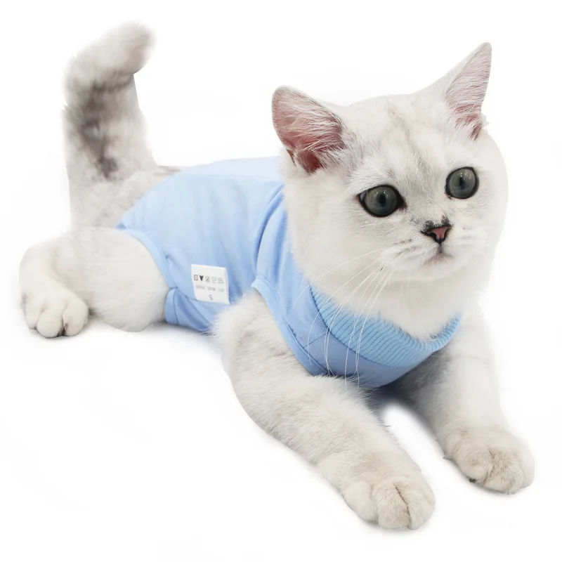 

Cat Professional Recovery Suit for Abdominal Wounds Diseases Cats and Dogs After Surgery Wear Pajama Suit