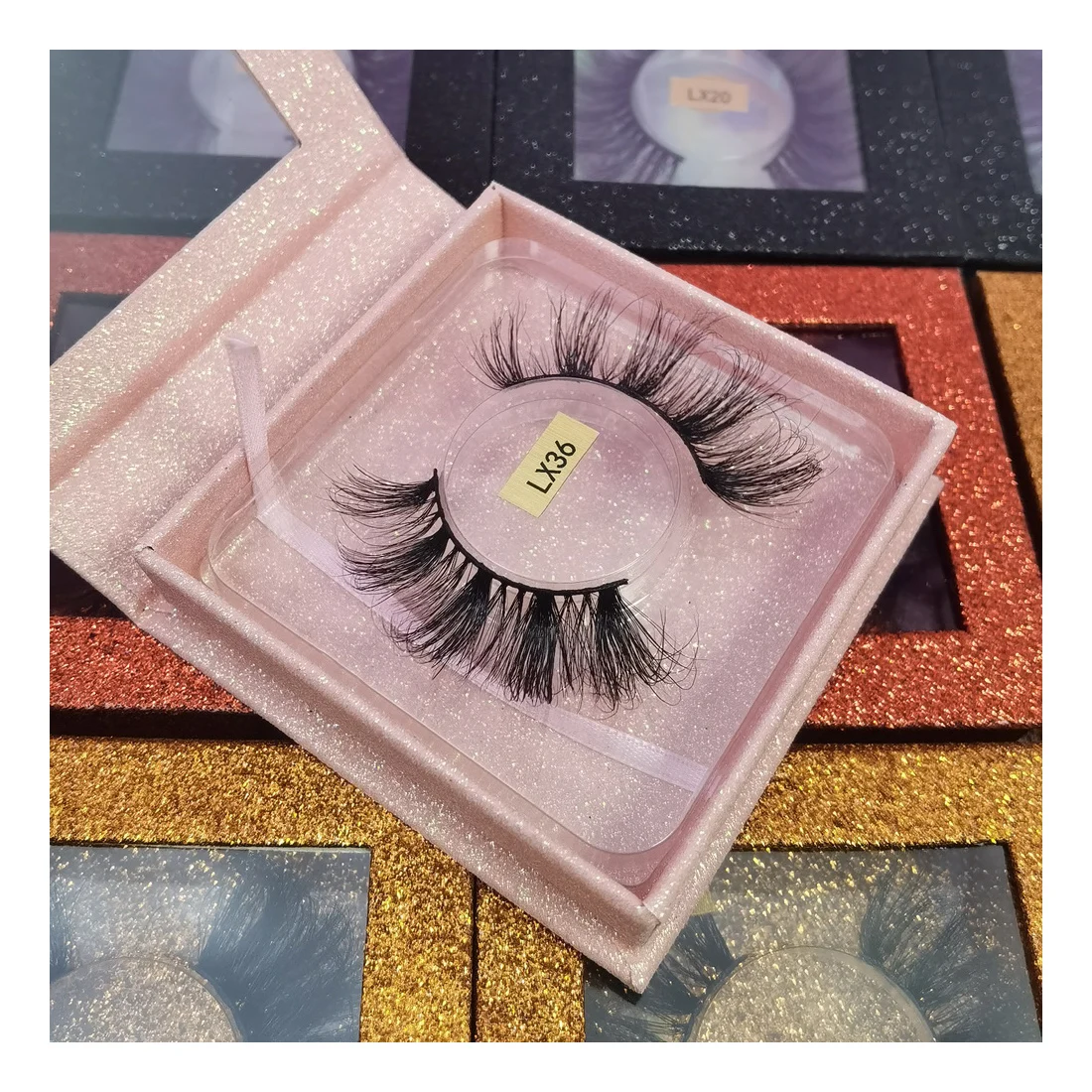 

New design False Eyelashes Wimpern Cils Kit Extension De Cil Customized Box makeup wholesale cosmetics Gift Boxes Packaging OEM