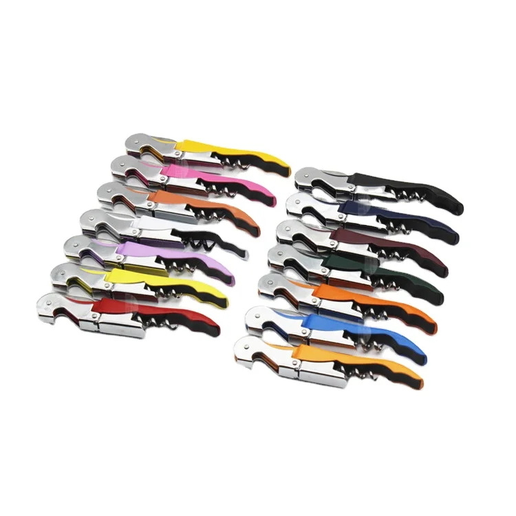 

Wholesale High Quality Customized Logo Multi-color Promotion Gift Wine Bottle Corkscrew Opener, 15 colors