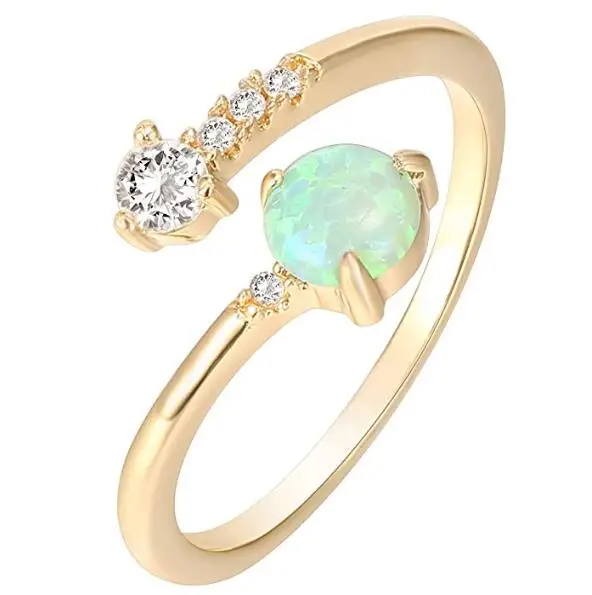 

High End Urban Beauty Mature Dress Ring layered Hoop Ring for Women, Picture