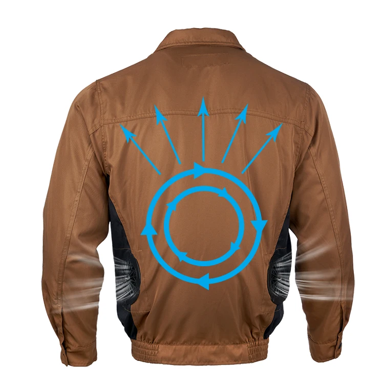 

Wholesale Air-conditioned Clothing Summer New Air Conditioned Fan Cooling Jacket