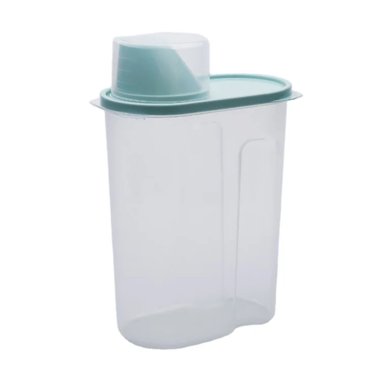 

How Transparent grain storage tank food kitchen storage box plastic sealed tank waterproof grain tank