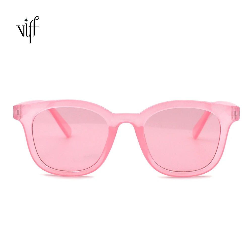 

VIFF HP19797 quality vintage style 2021 elegant pink fashion girls shades sunglasses 2020