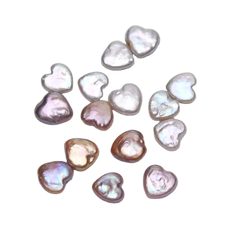 

Hobbyworker Ins Hot Sale Colorful Baroque Heart Symphony Non-porous Natural Freshwater Pearl Beads for DIY Jewelry Making B0111, Picture