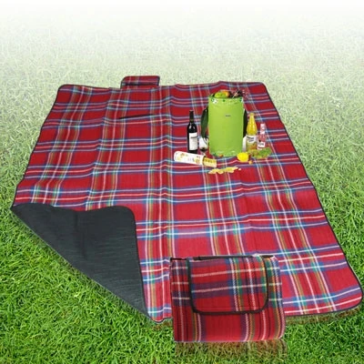 

Durable Waterproof 200cm Outdoor Red Picnic Blanket Beach Camping Mat