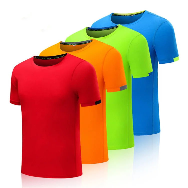 

Custom Sublimated Cheap Sports Tshirts for Marathon Running Quick Dry Running Tshirt Cycling Tshirt, Customized color