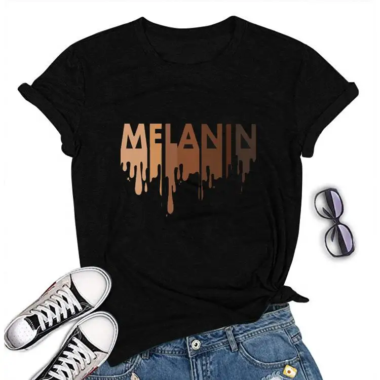 

Wholesale Printed Women T-shirts Summer Loose Kawaii Casual Female Clothing 100 Cotton Tshirt, Picture showed