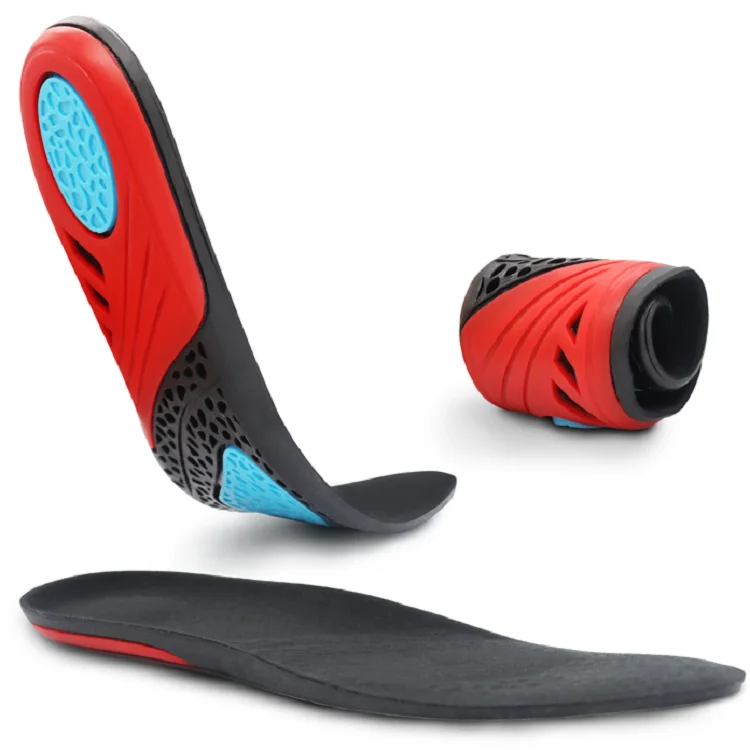 

Breathable Arch Supporting Shoe Pads Shock Absorbing EVA Cushion Sports Spring Insole