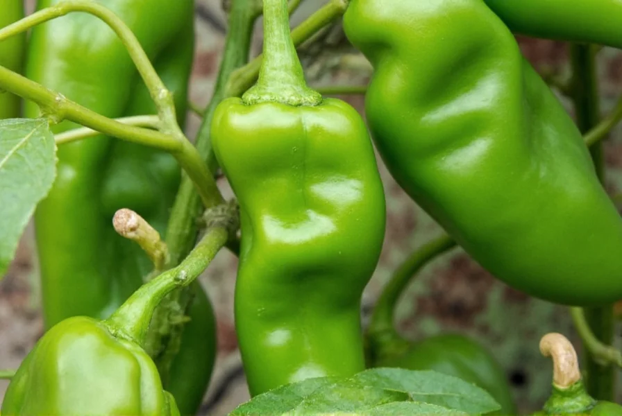 Hand harvesting ripe serrano peppers from a garden plant