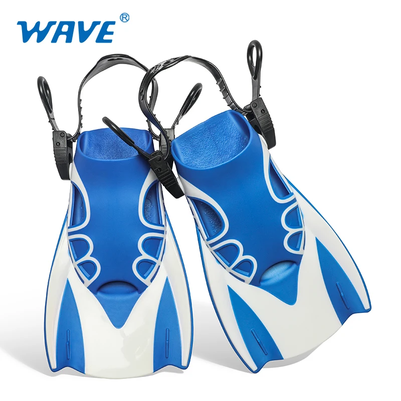 

Adult short blade swim fins profesional underwater swimming training fins, Orange/pink/blue/green/grey/custom