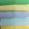 Chiffon elastic force fabric polyester bamboo hemp four sides elastic force spring and summer chiffon dress fashion shirt fabric