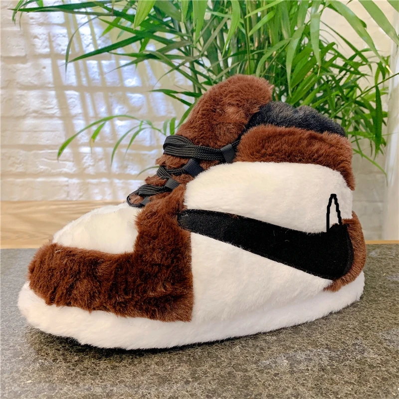 

Indoor plush jordan yeezy Slippers For Women Kid, Customized