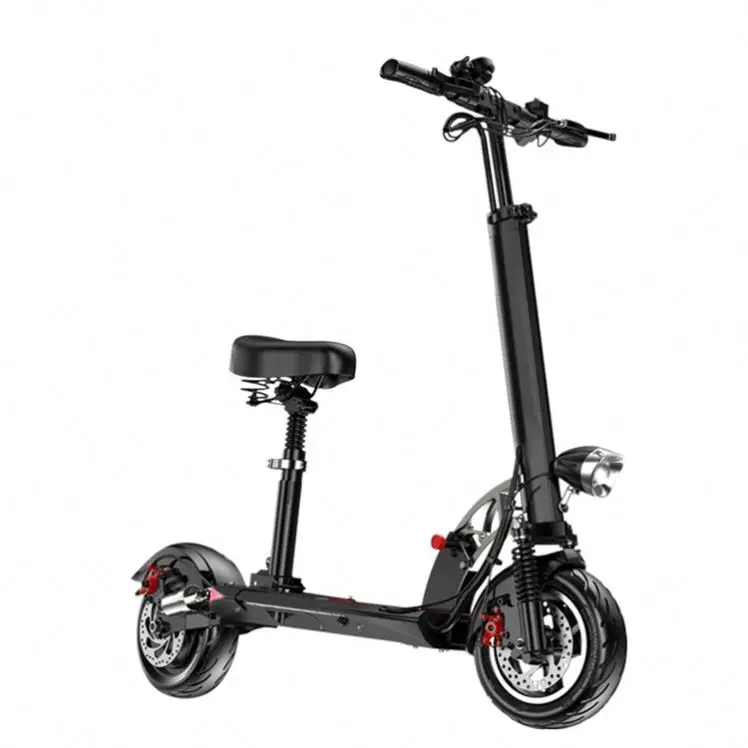 

Top Fashion From China 500W Outdoor Sports Off Road 48V12.5Ah 10 Inch Max Speed 45Km Electric Scooter, Black/white