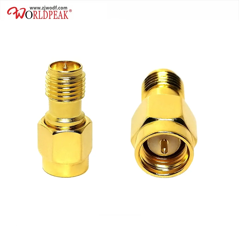 

RPSMA Female Pin to SMA Male Pin Adapter Connector for LTE Router WiFi Antennas FPV Drones