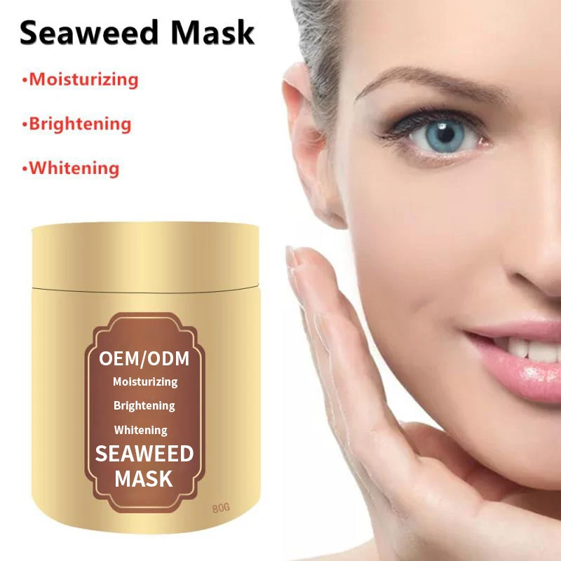 

Oem Magic Seaweed Mask Face Skin Whitening Algae Beauty Powder Jelly Mask Natural Fine Seaweed Seed Facial Mask Wholesale