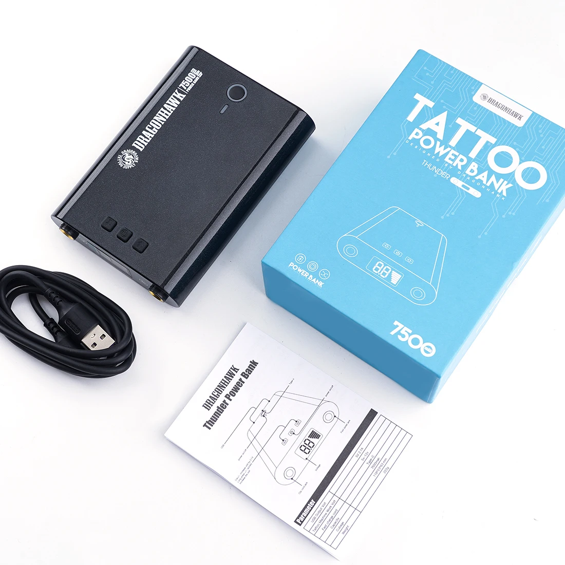 

Dragonhawk Portable Charger Tattoo Power Supply