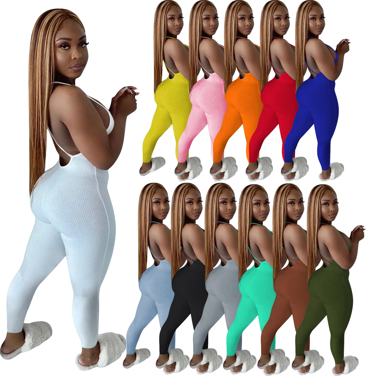 

Summer Women One Piece Jumpsuits Sexy Bodysuit Plus Size Women Trend Clothing Sweatpants Joggers Outfits Jumpsuits Pants Rompers