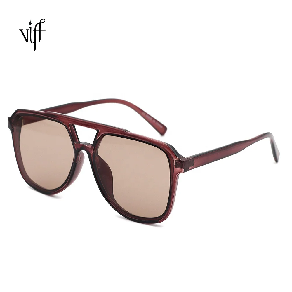 

VIFF HP20333 Wholesale Unisex Pilot Sunglasses Vintage Tortoiseshell Sun glasses Cheap Men Sunglasses