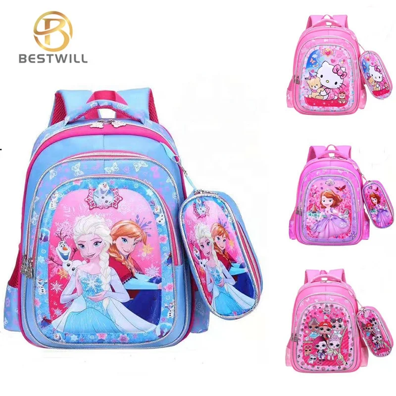 

Gran venta buena calidad personalizada imagen 3d EVA impresion 3 set escolares mochilas, As showed in picture or customized