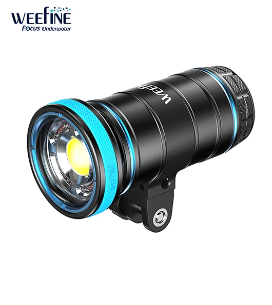 

WEEFINE WF074 Smart Focus 10000 Video Light LED dive Video Lamp Underwater Photography Equipment for SCUBA Diving