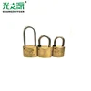 Dustproof waterproof brass pad lock with master key