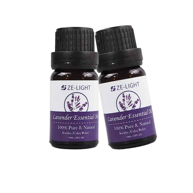 

Ze Light Private label 10ml Organic Natural 100% Pure Massage Body Aromatherapy Gift Set Oil Lavender Essential Oil