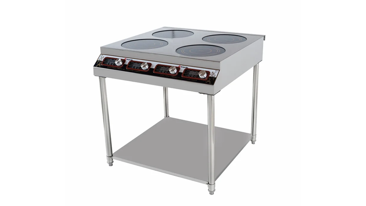 220v 3500w Stainless Electrical Kitchen Equipment Fast Food Commercial