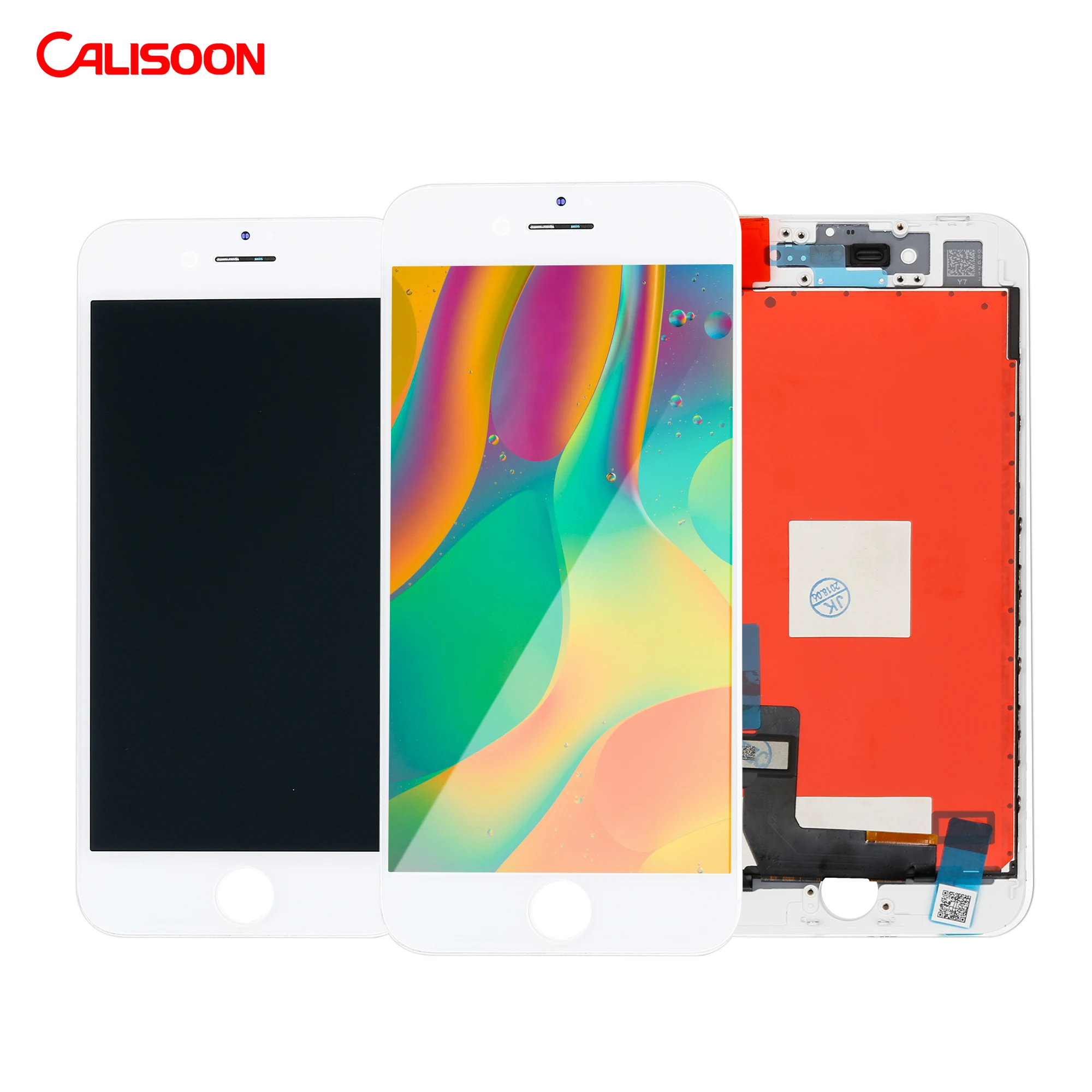 

Guangzhou China mobile phone accessories lcds spare parts screens for iphone 8plus display lcd touch screen white