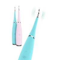 

New Portable Waterproof Rechargeable High Frequency Beauty Personal Care Ultrasonic Electric Tooth Cleaner