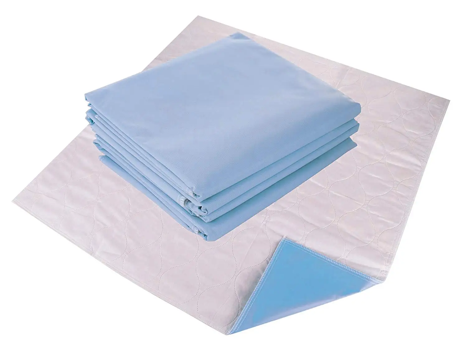 

Ultra Waterproof Sheet and Mattress Protector 24x35 Inch 6 Cups Absorbency/ Guaranteed 300 Machine Washes