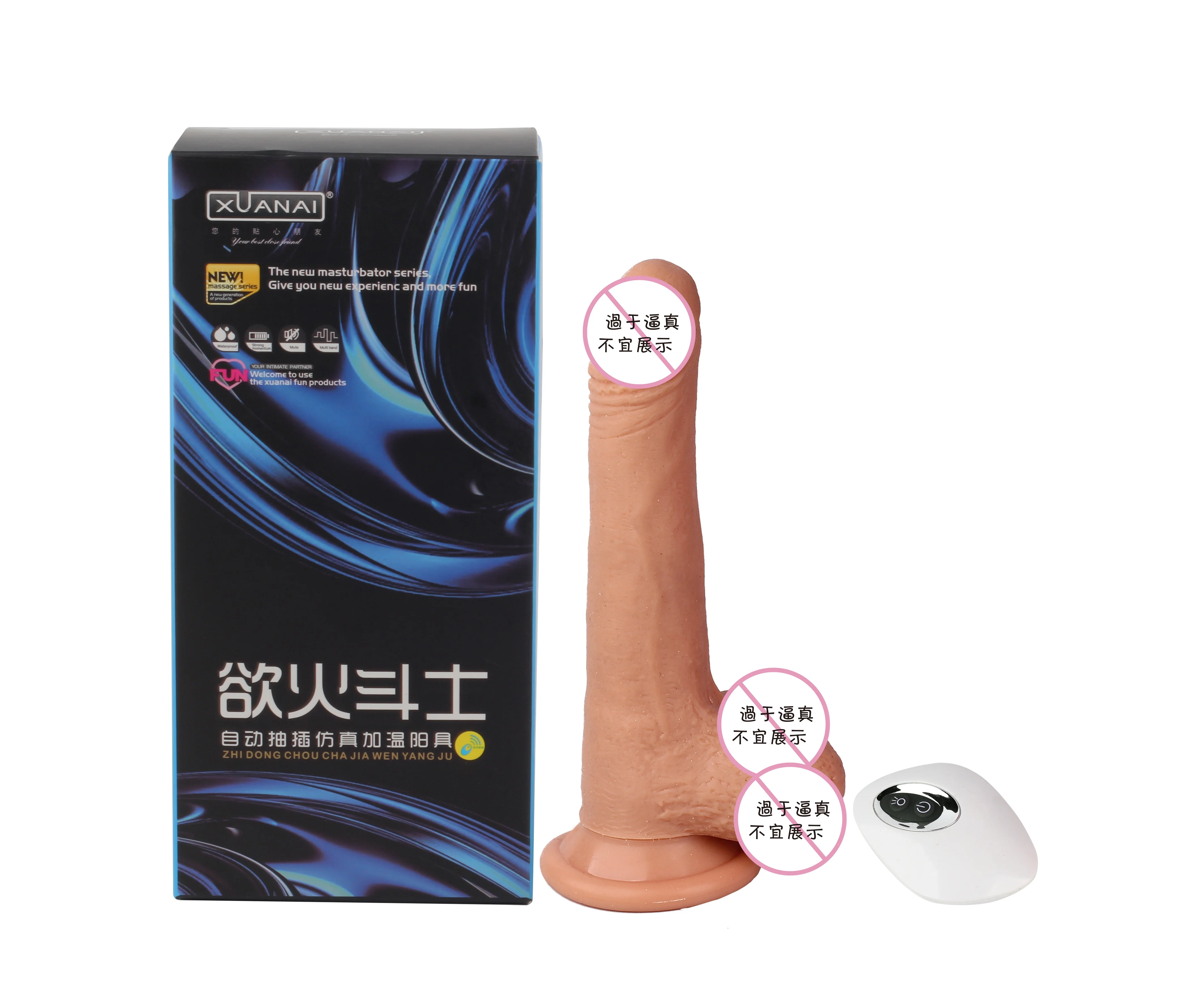 Realista Gran Consolador Vibrador Artificial Gran Pene