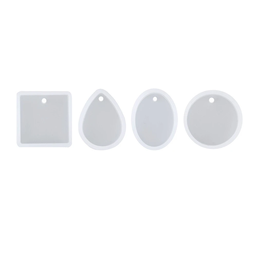 

Jewelry Making Epoxy Geometry Mould Earrings Pendants Mold Silicone Resin Molds