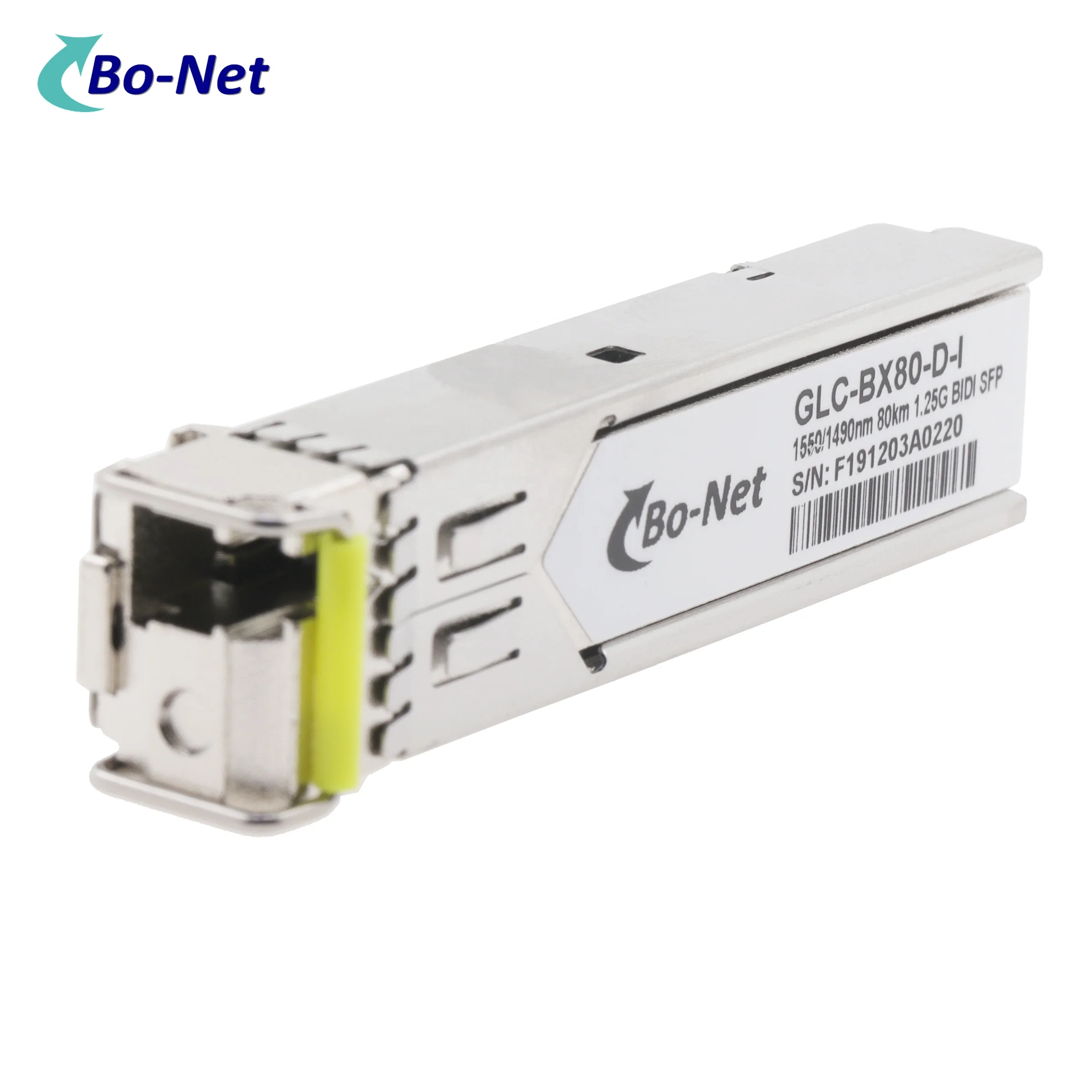 GLC-BX80-U-I / GLC-BX80-D-I Single-Mode Single-Fiber Gigabit 80km Optical Module Transceiver 1550nm TX / 1490nm RX