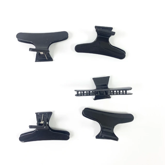 

wholesale hair barrette clip barber shop use matte hair clips in hair extentions, Black