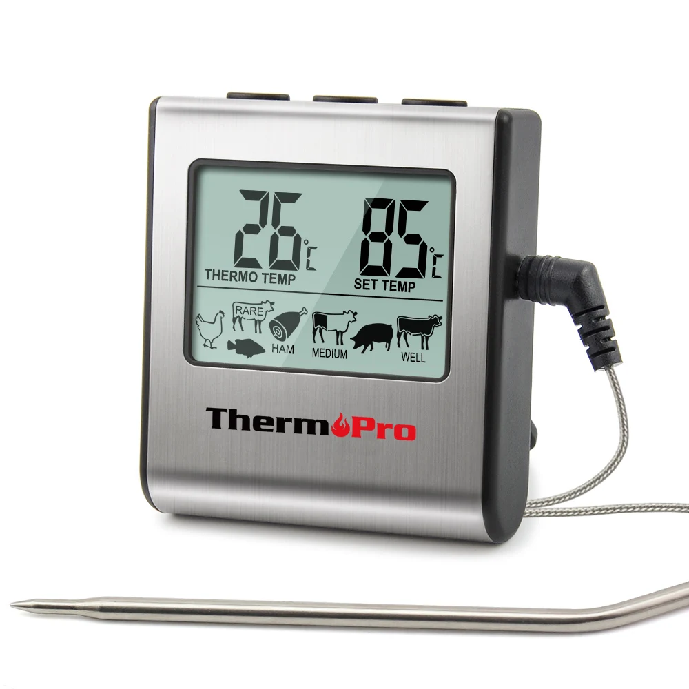 

Amazon Top Seller Thermopro TP16 Digital Food Meat Thermometer, Gray