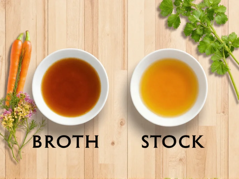 Vegetable Broth vs Stock: Key Differences Explained