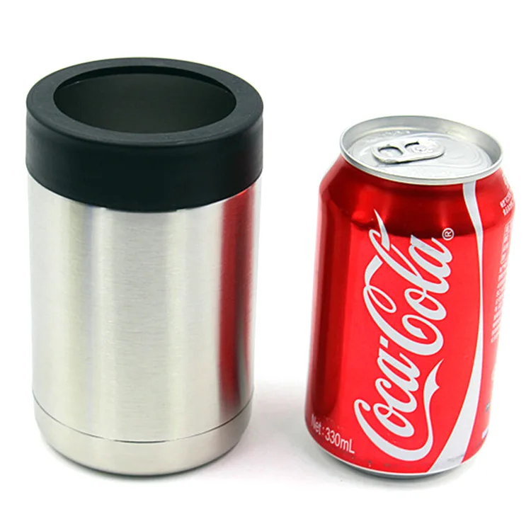 

Custom Logo Stainless Steel Vacuum Insulated Beer Cola Can Cooler