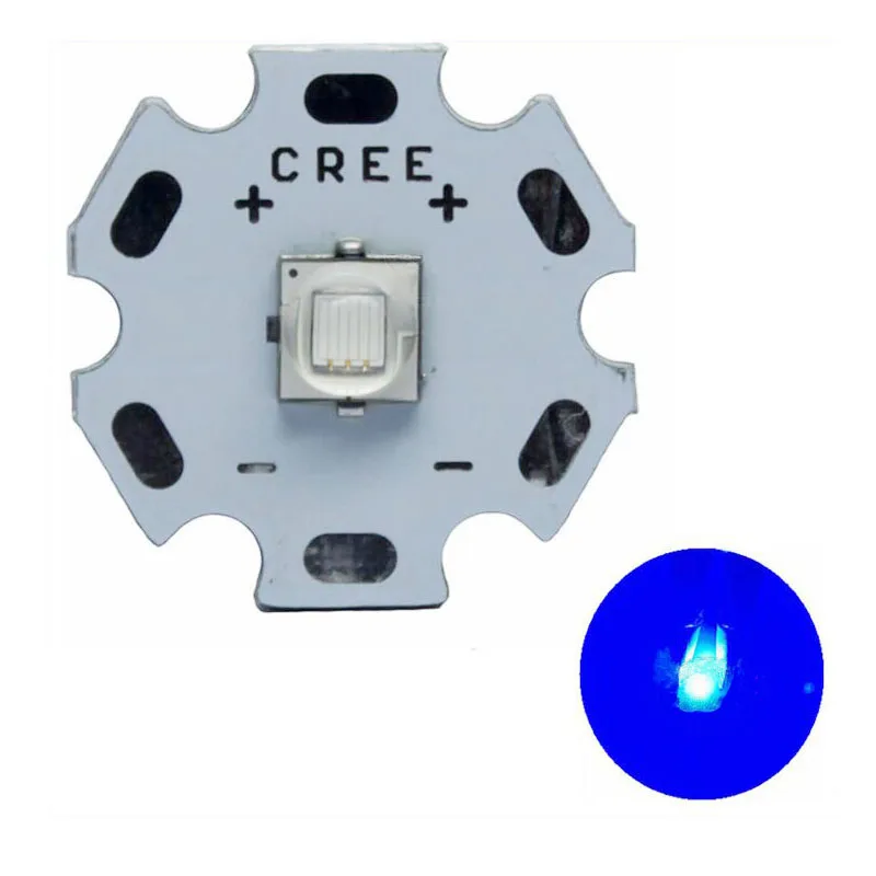 

10W T6 450-455nm Blue Light LED Star 16mm 20mm