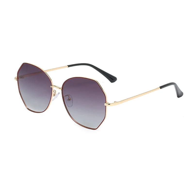 

DCOPTICAL 2021 New Style Summer Geometric Simple Sun Glasses Design Luxury TAC Polarized Clear Sunglasses
