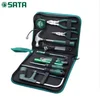 Sata US Brand Hardware Tools Set 11 Pcs Basic Maintain Set Household Tools Set Box